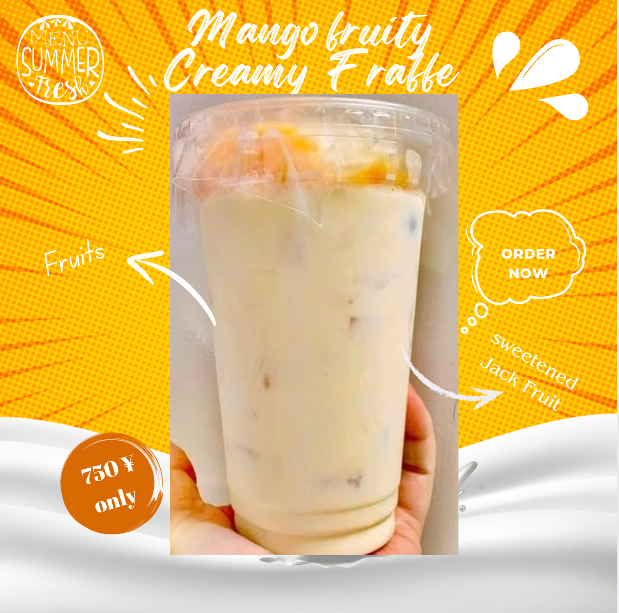 Mango fruity Fraffe