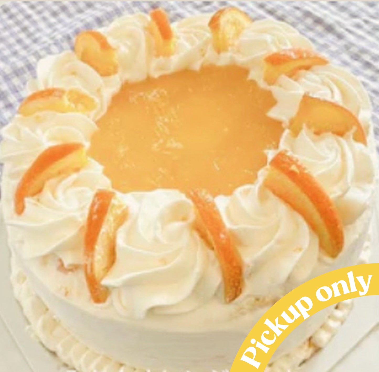 Tangerine Chiffon Cake 6-8 servings