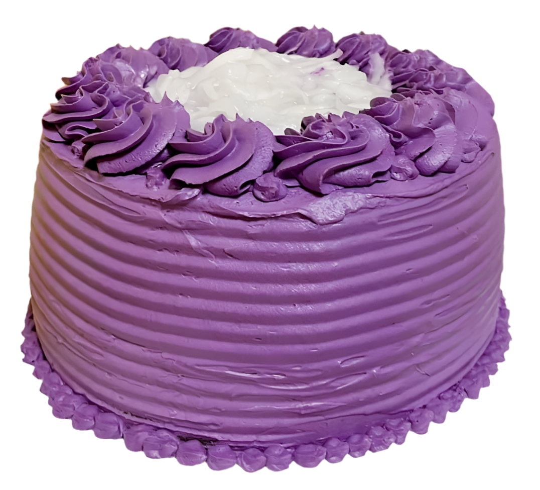 Purple yam cake